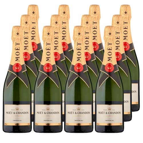 Moet And Chandon Brut Champagne 75cl Case of 12 Champagne